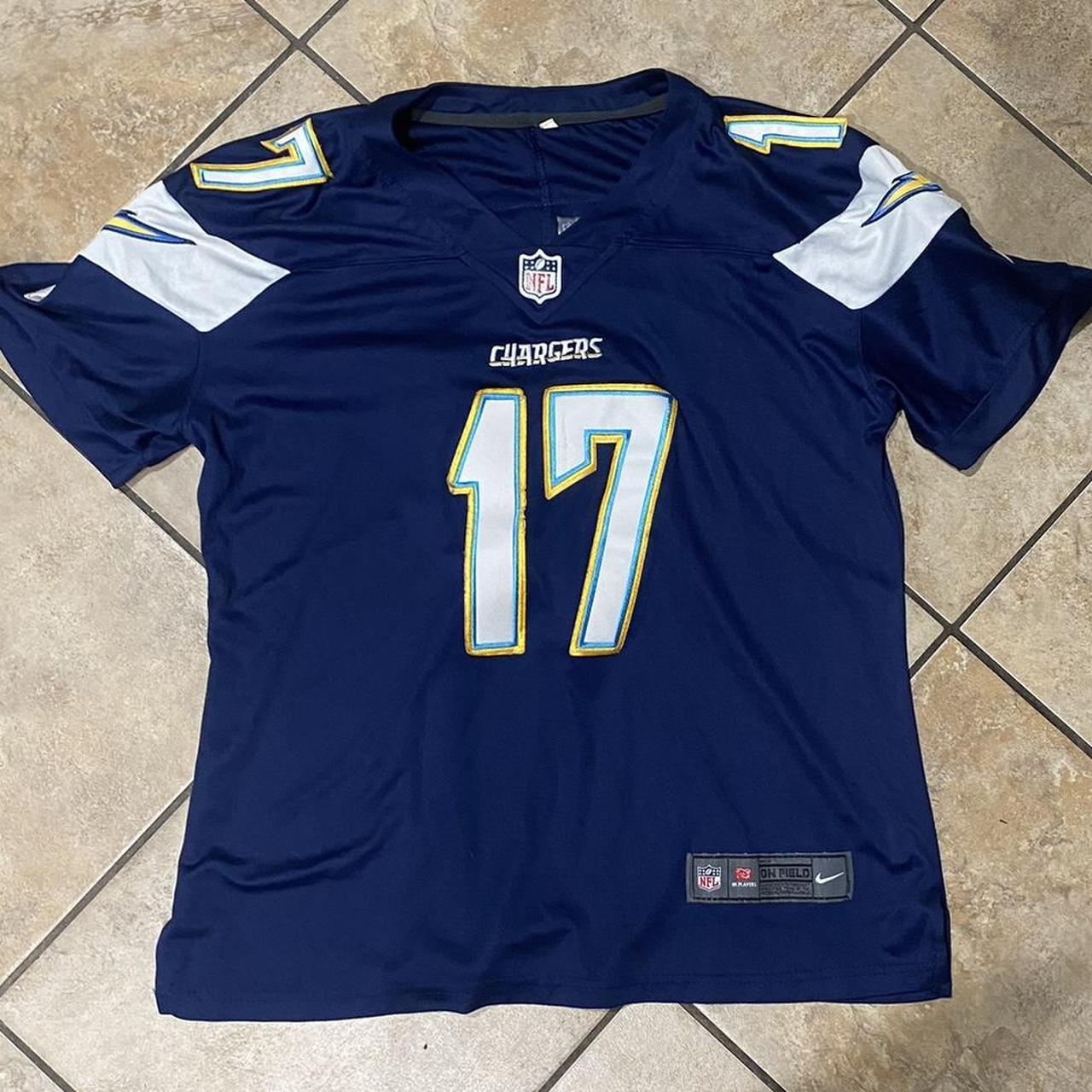 Chargers football jersey Small - Depop