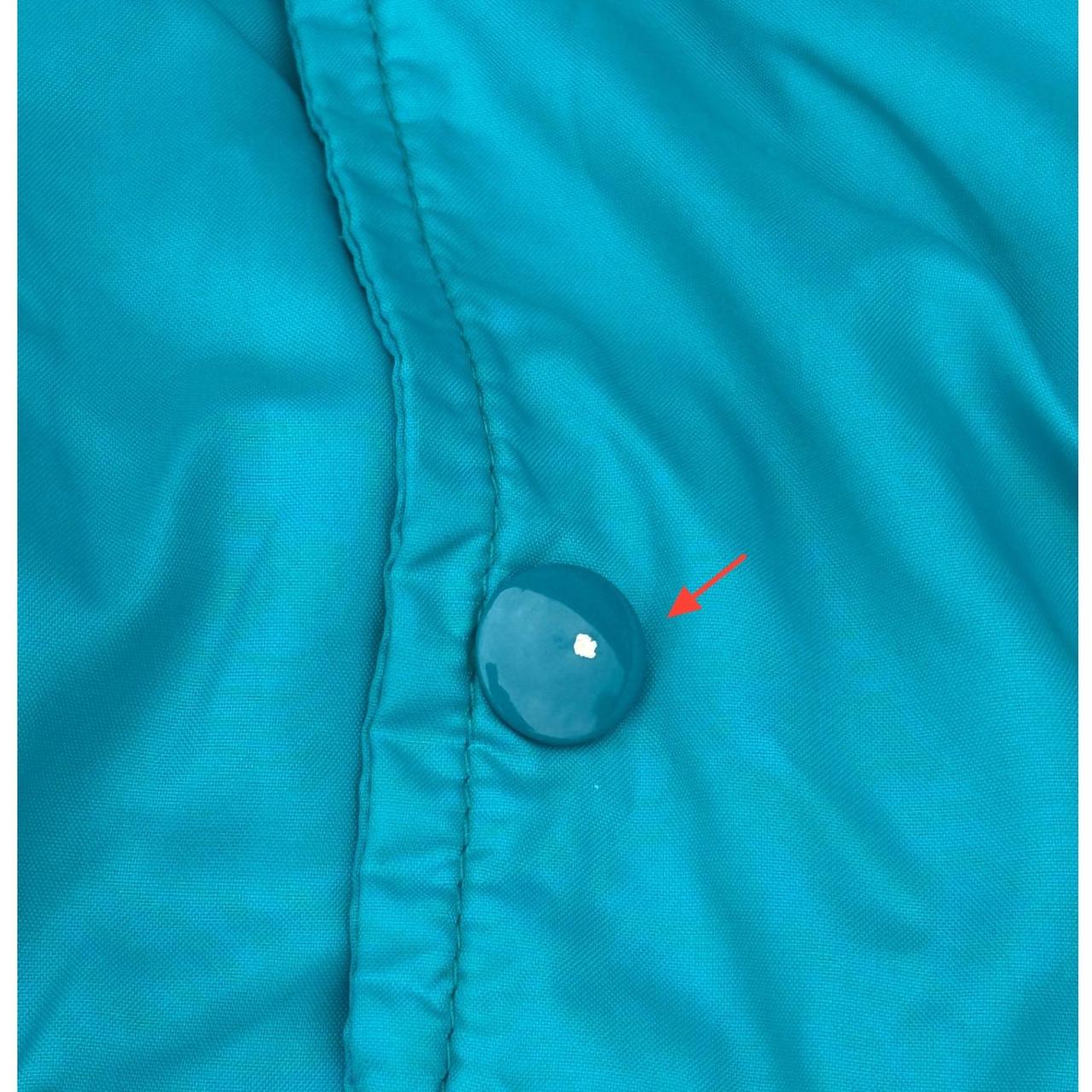 Preloved Men's Bomber Jacket - Blue/Grey - M – Vi… - image 7