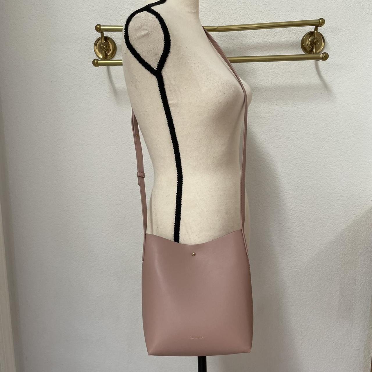 Samara Peony Light Pink Crossbody Adjustable Vegan - Depop