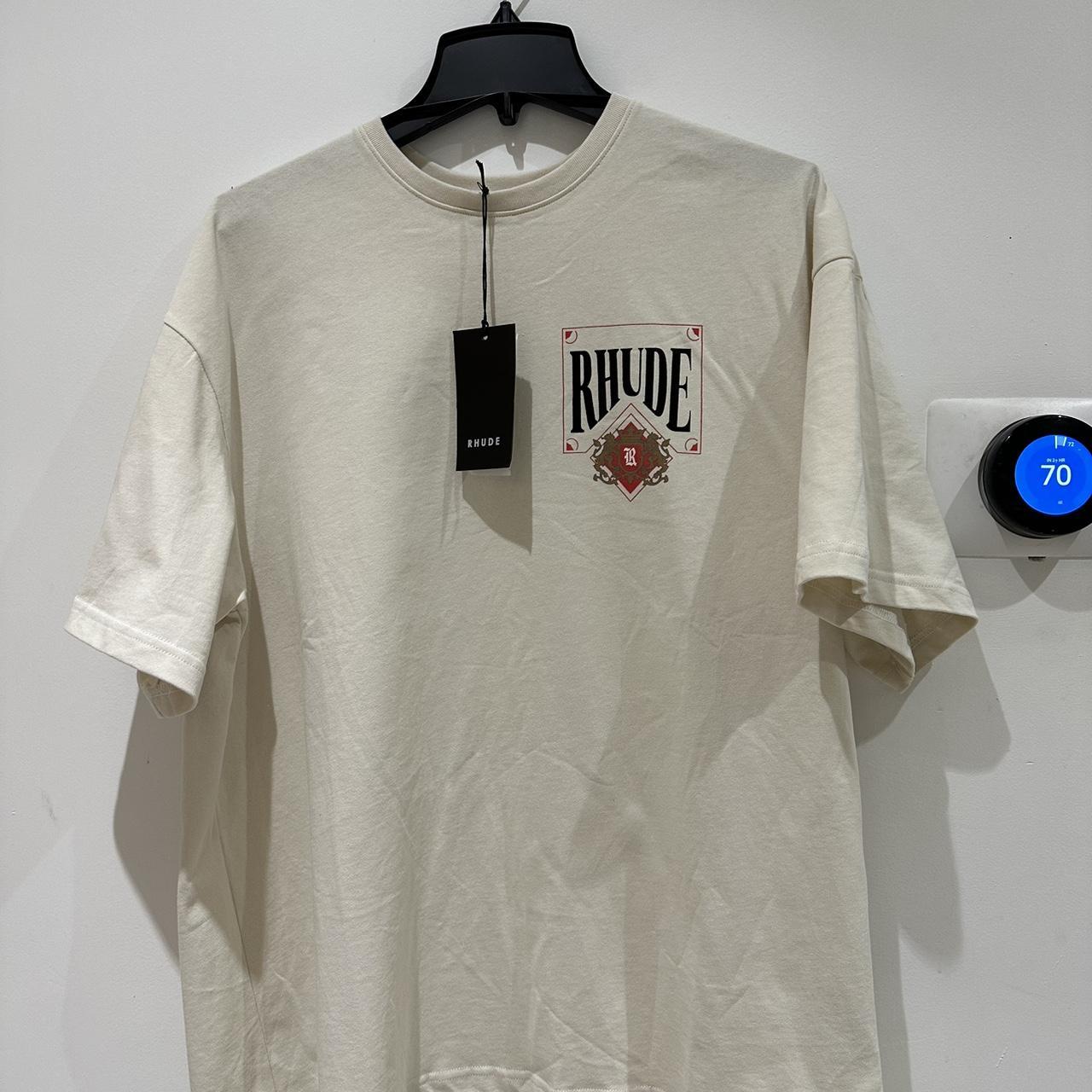 rhude tie dye shirt