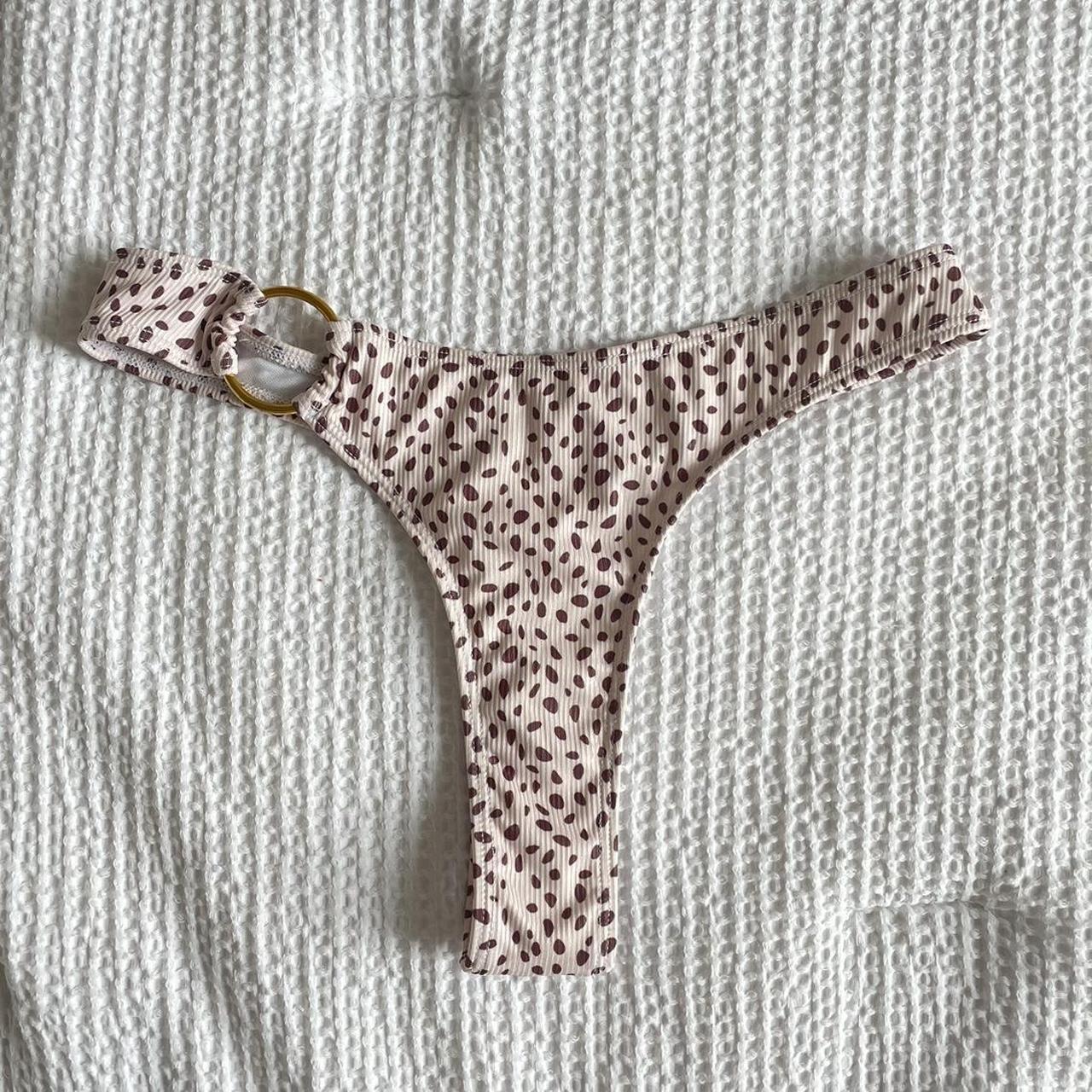 ANIMAL PRINT BIKINI BOTTOMS Super cute bikini... Depop