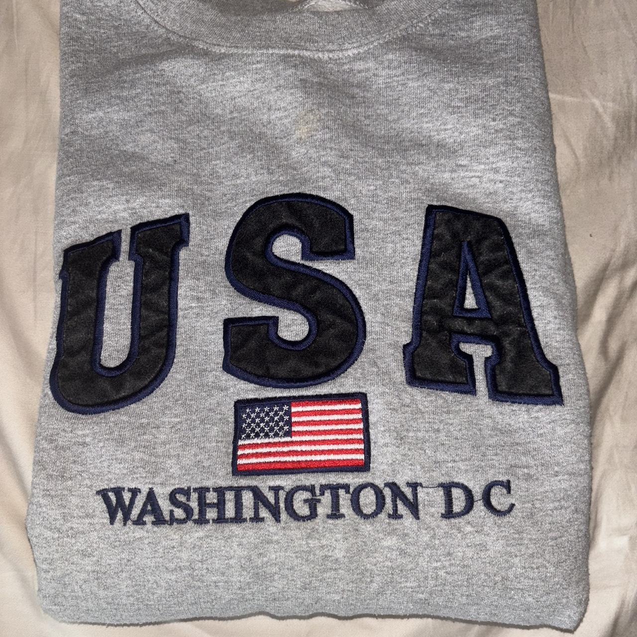 USA hoodie no flaws oversized - Depop