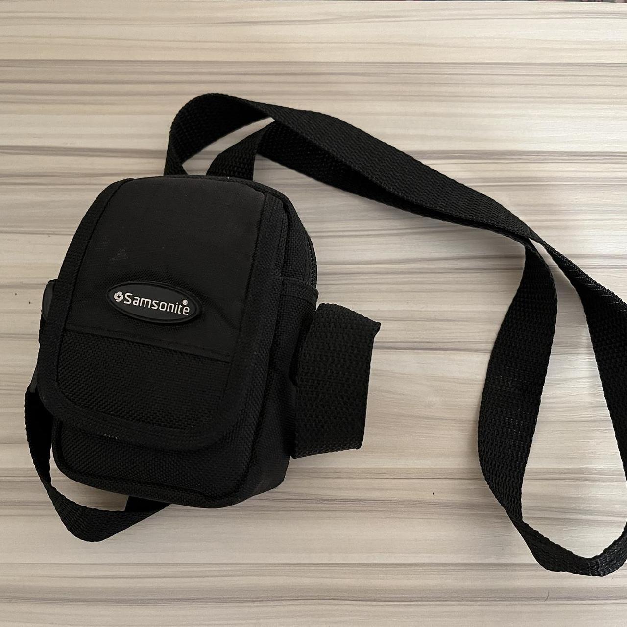 Vintage Black Samsonite Camera Case Black