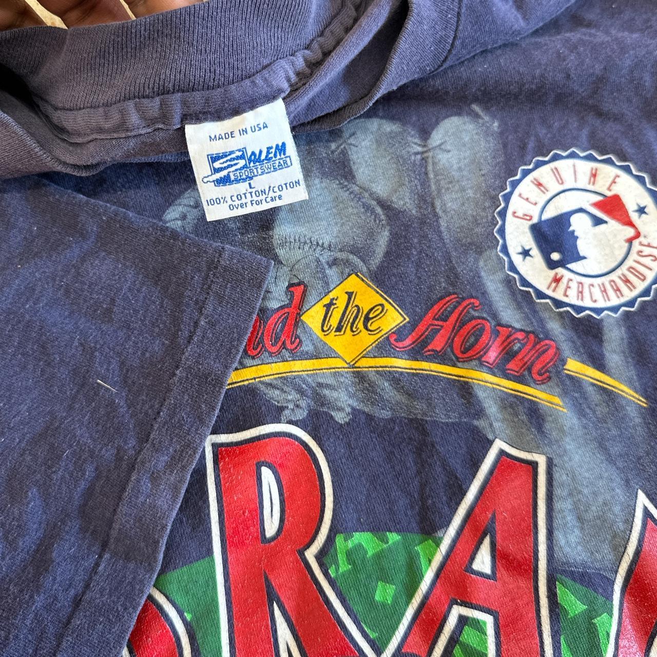 Vintage MLB (Salem) - Atlanta Braves Around The Horn T-Shirt 1990s