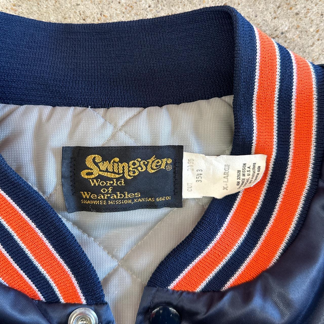 Vintage Swingster 49ers Satin Jacket, DEADSTOCK XL, - Depop