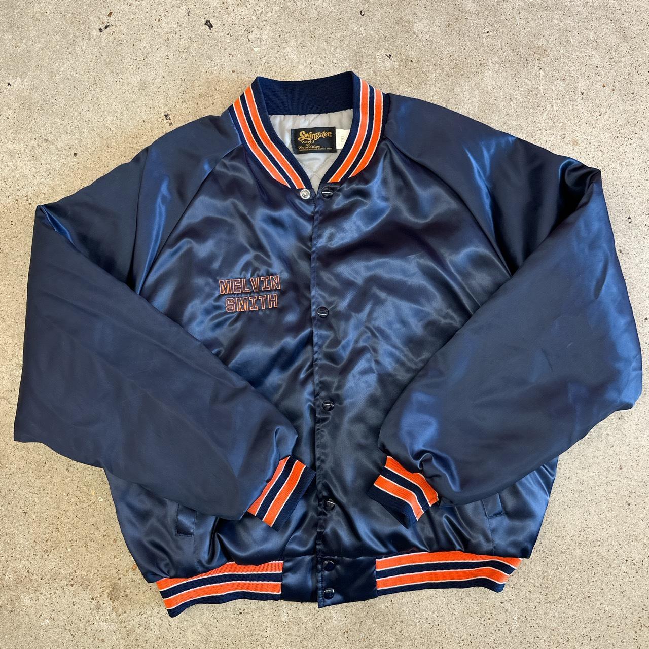 Vintage Swingster 49ers Satin Jacket, DEADSTOCK XL, - Depop