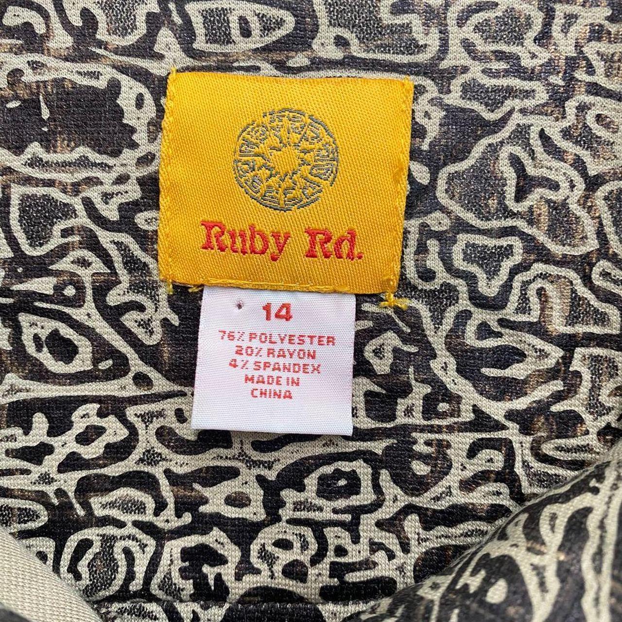 Ruby Rd. Women's Plus size Jacket - Brown - 14 – … - image 6