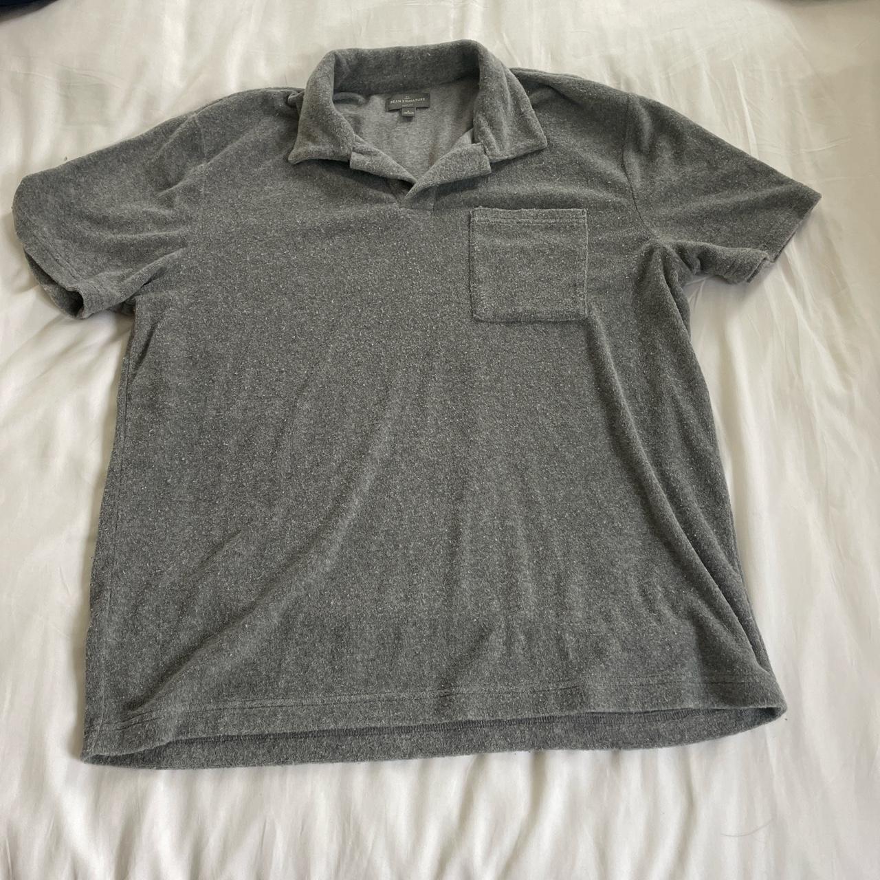 LL bean terry cloth men’s slim fit large polo - Depop