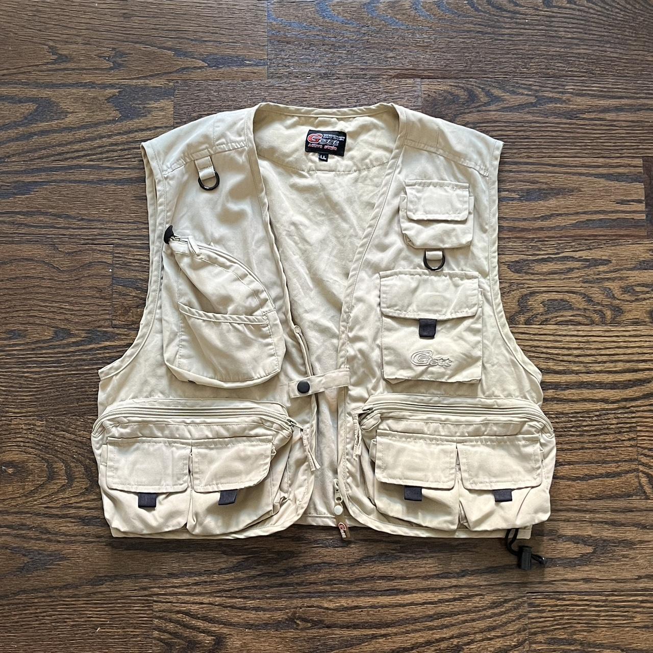 Impossibly dope COLUMBIA FISHING VEST swag pockets - Depop