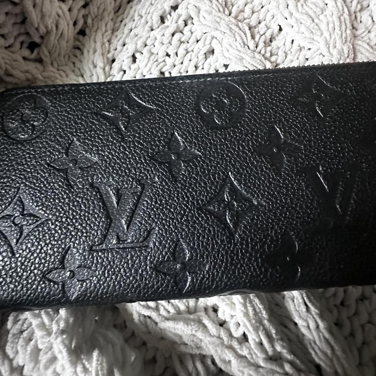 Louis Vuitton Clemence Wallet Black Monogram Retails - Depop