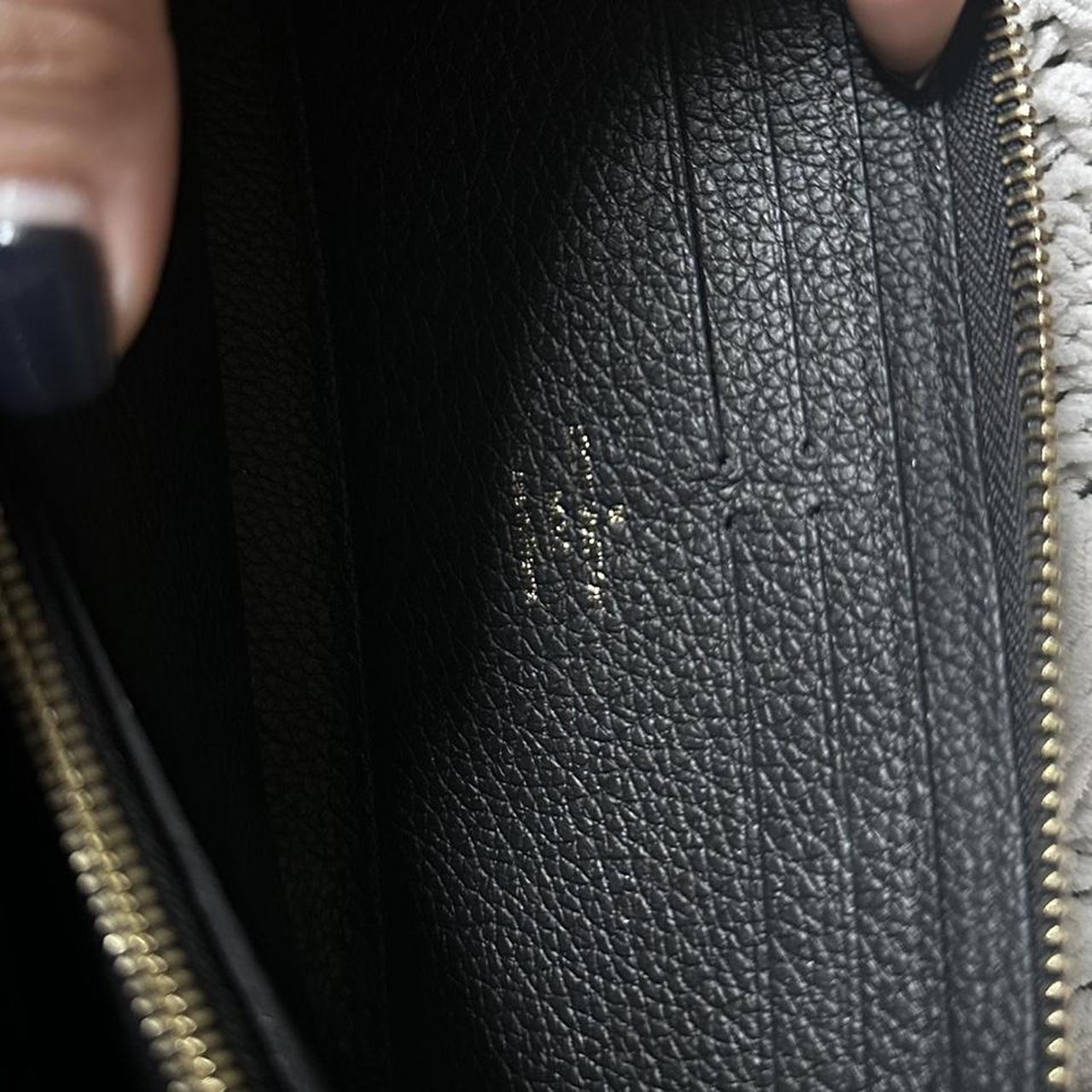Louis Vuitton Clemence Wallet Black Monogram Retails - Depop