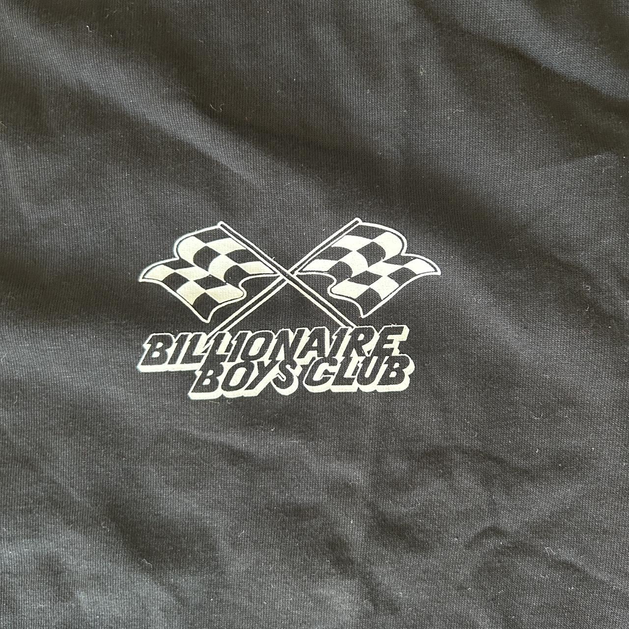 Billionaire Boys Club Racing Tee Size: Medium... - Depop