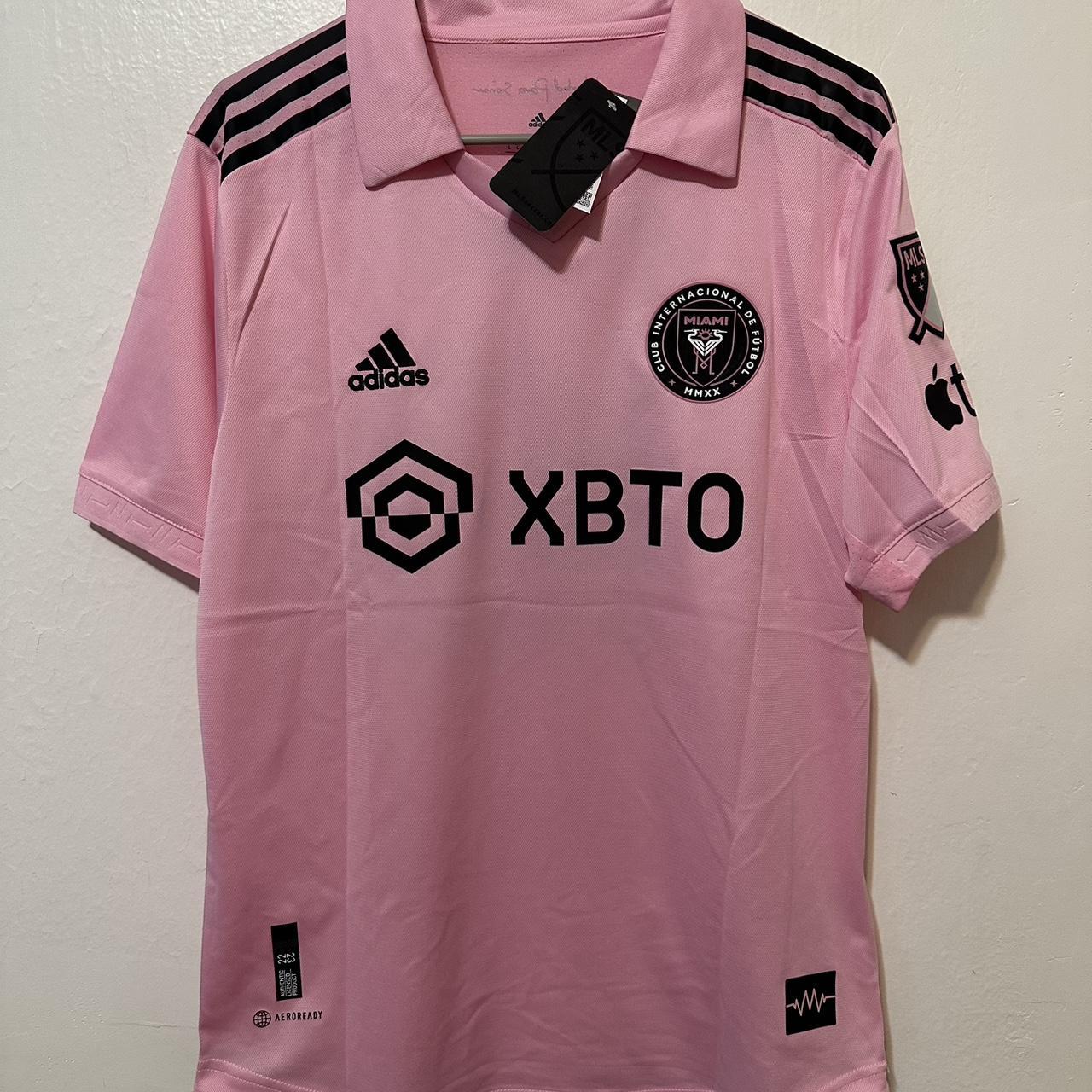 Messi #10 Jersey Pink Mls Miami - Depop