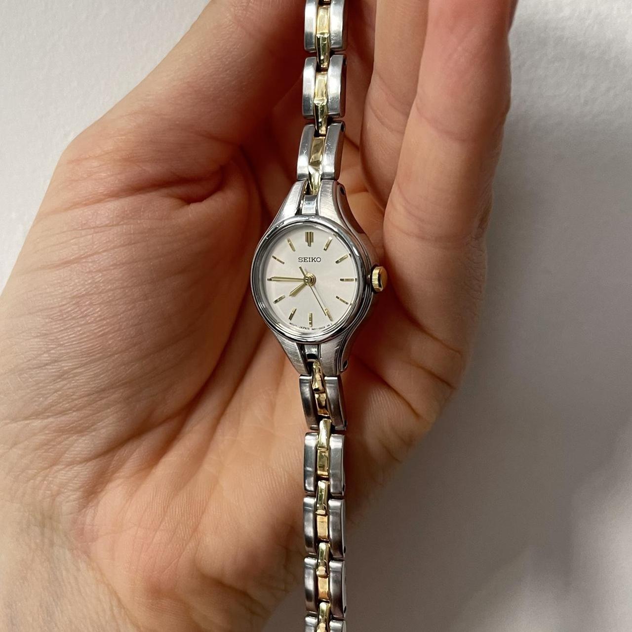 Vintage Seiko Quartz Ladies Wrist Watch Depop 3863