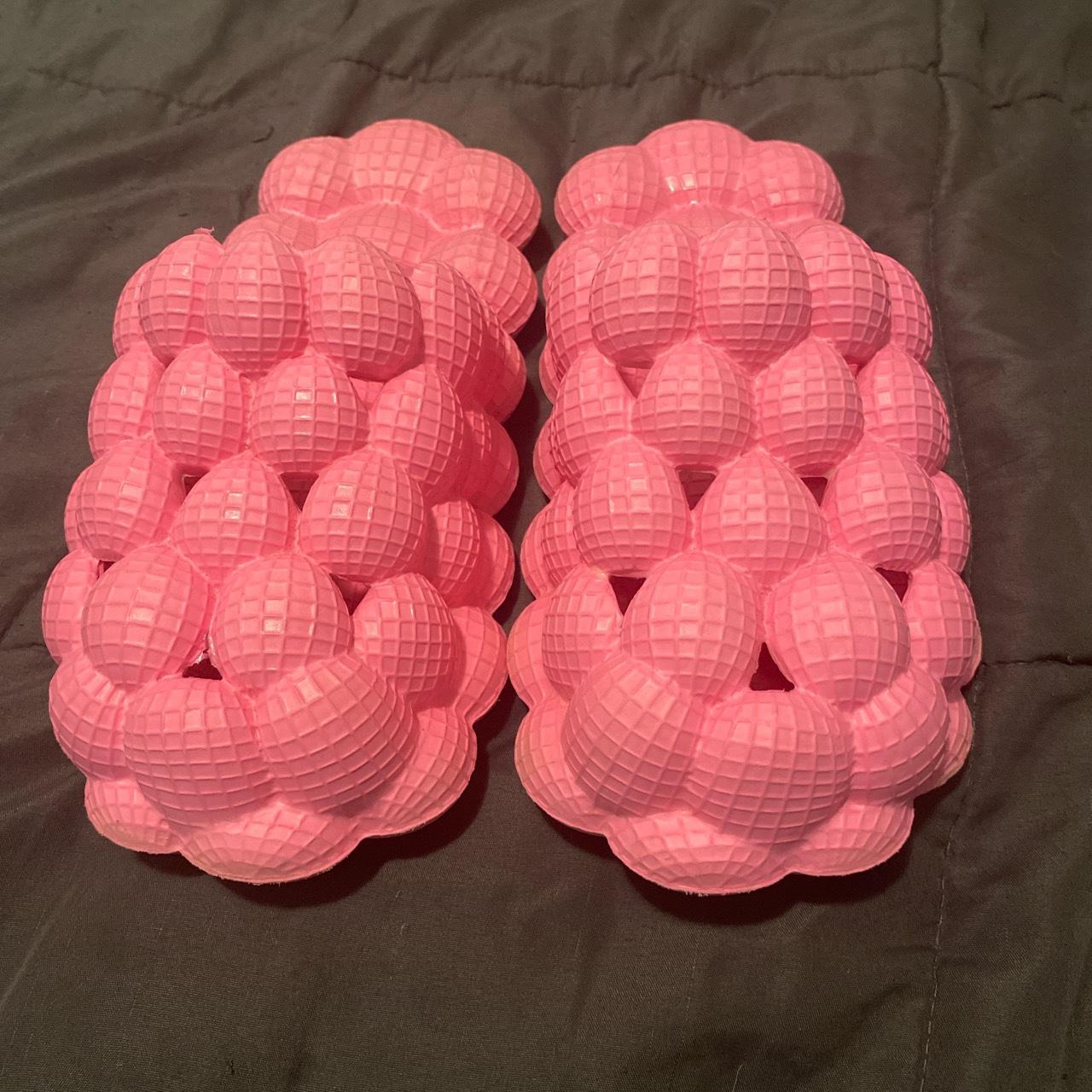 Pink Golf ball/Bubble slides🩷🩷 Size 37/38 Uk - Depop