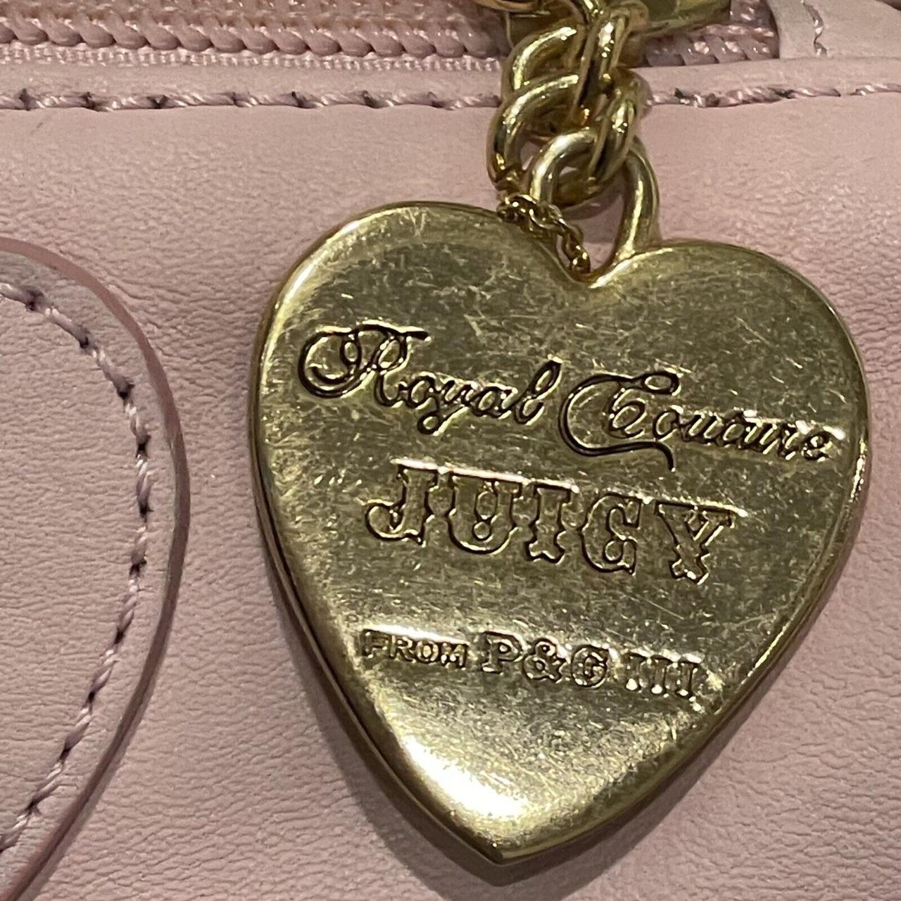 Vintage Juicy Couture Barbie Pink Leather Shoulder Bag 