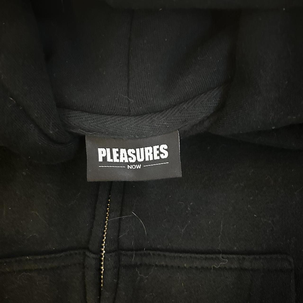 Pleasures Logic Zip Up Hoodie Size S I cant find... - Depop