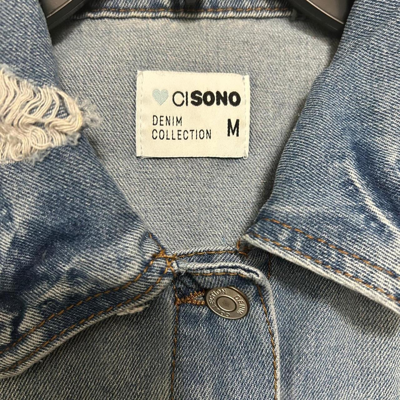 Preloved Women's Vest - Blue - M – Cisono Womens … - image 3