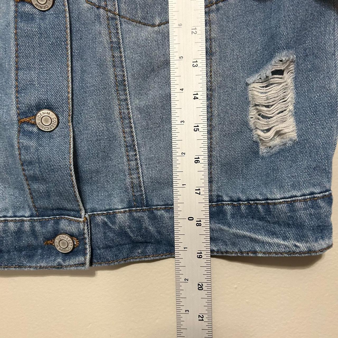 Preloved Women's Vest - Blue - M – Cisono Womens … - image 5