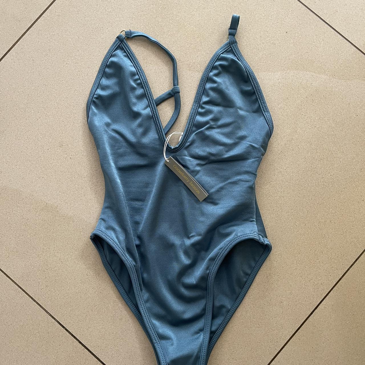 Gooseberry 1 piece bathing suit, color LAGOON size XS - Depop