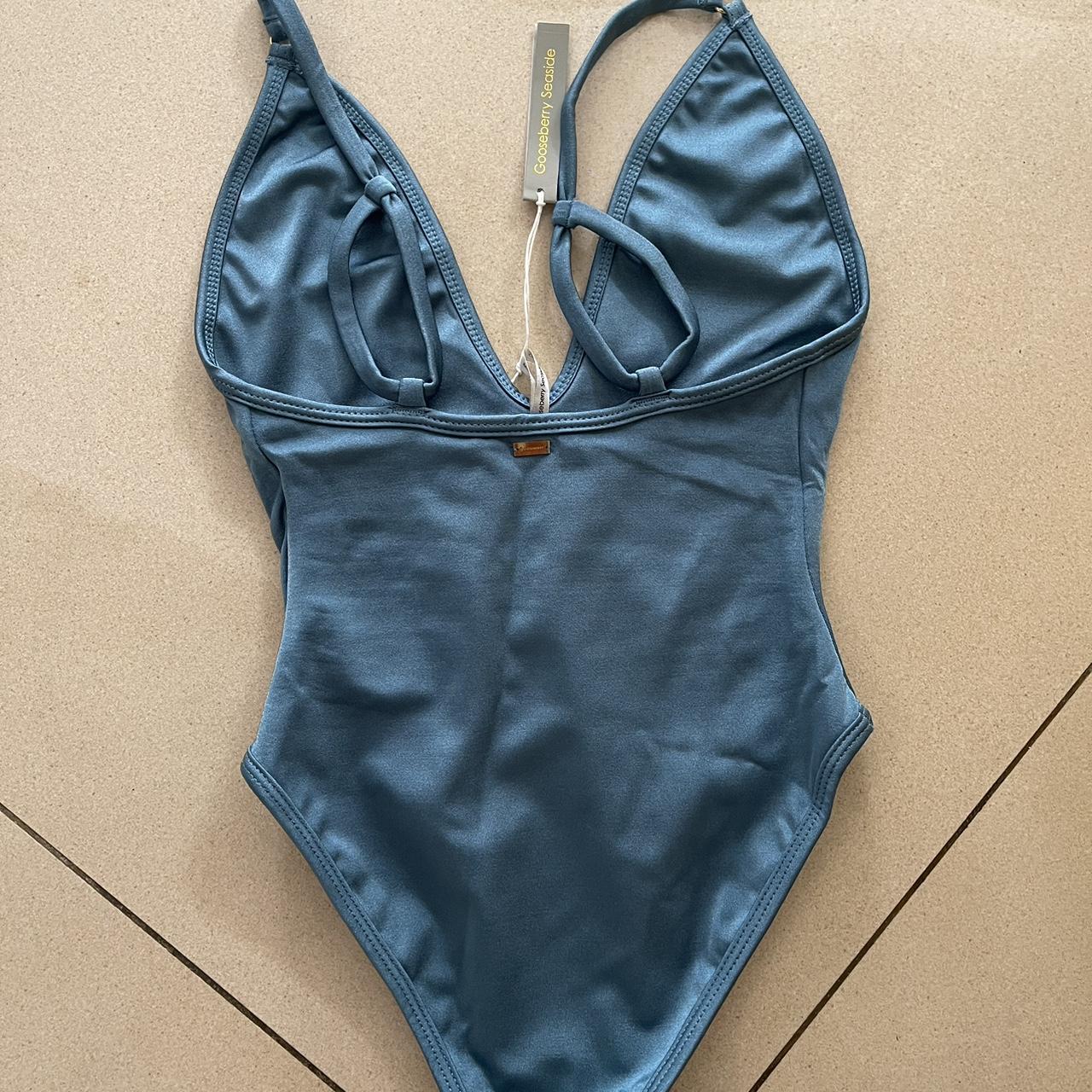 Gooseberry 1 piece bathing suit, color LAGOON size XS - Depop