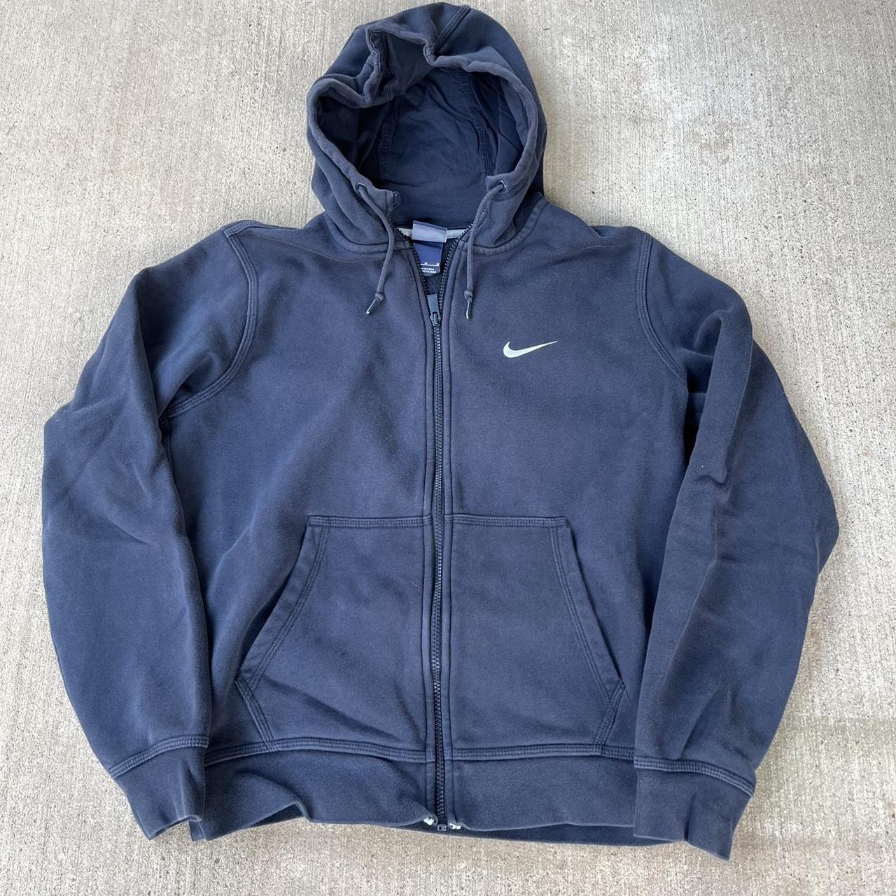 Nike Men's Navy Hoodie | Depop