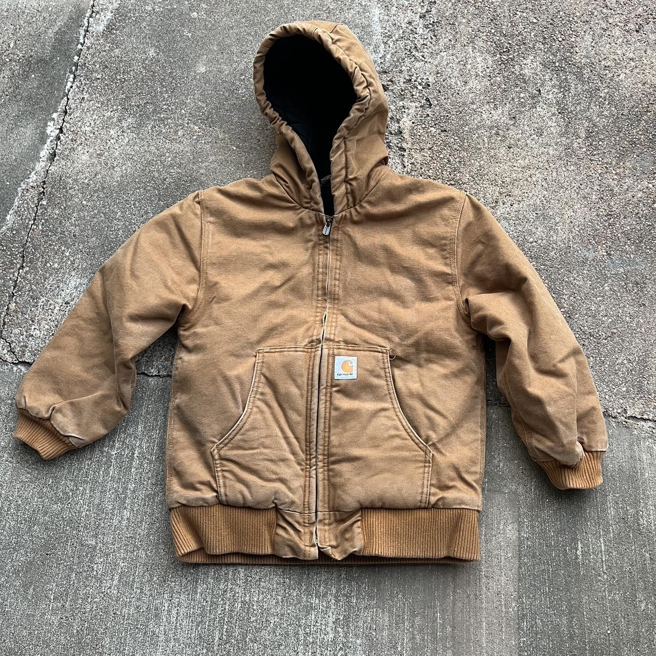 Kids Carhartt Jacket Size M - Depop