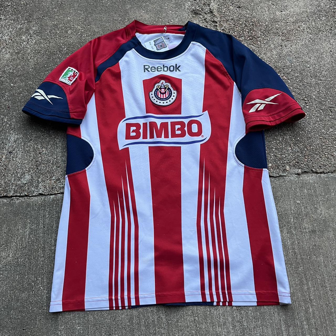 Chivas Jersey MEASUREMENTS PIT TO PIT: 16 LENGTH: 27 - Depop