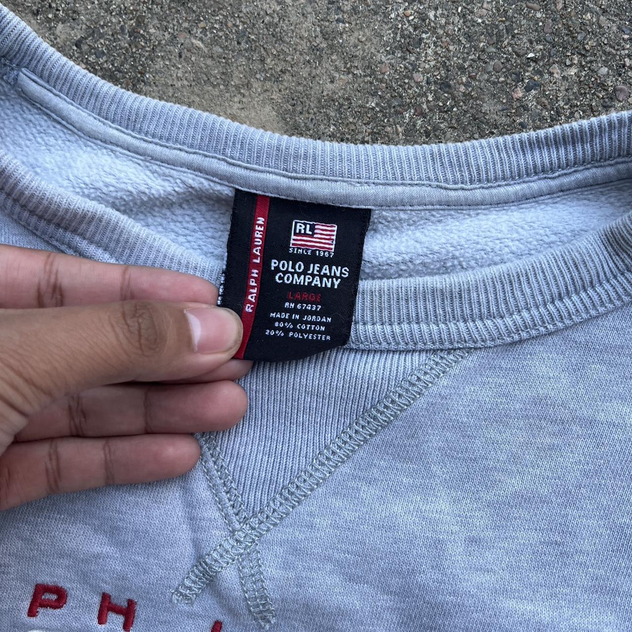 Polo Ralph Lauren Crewneck MEASUREMENTS PIT TO PIT:... - Depop