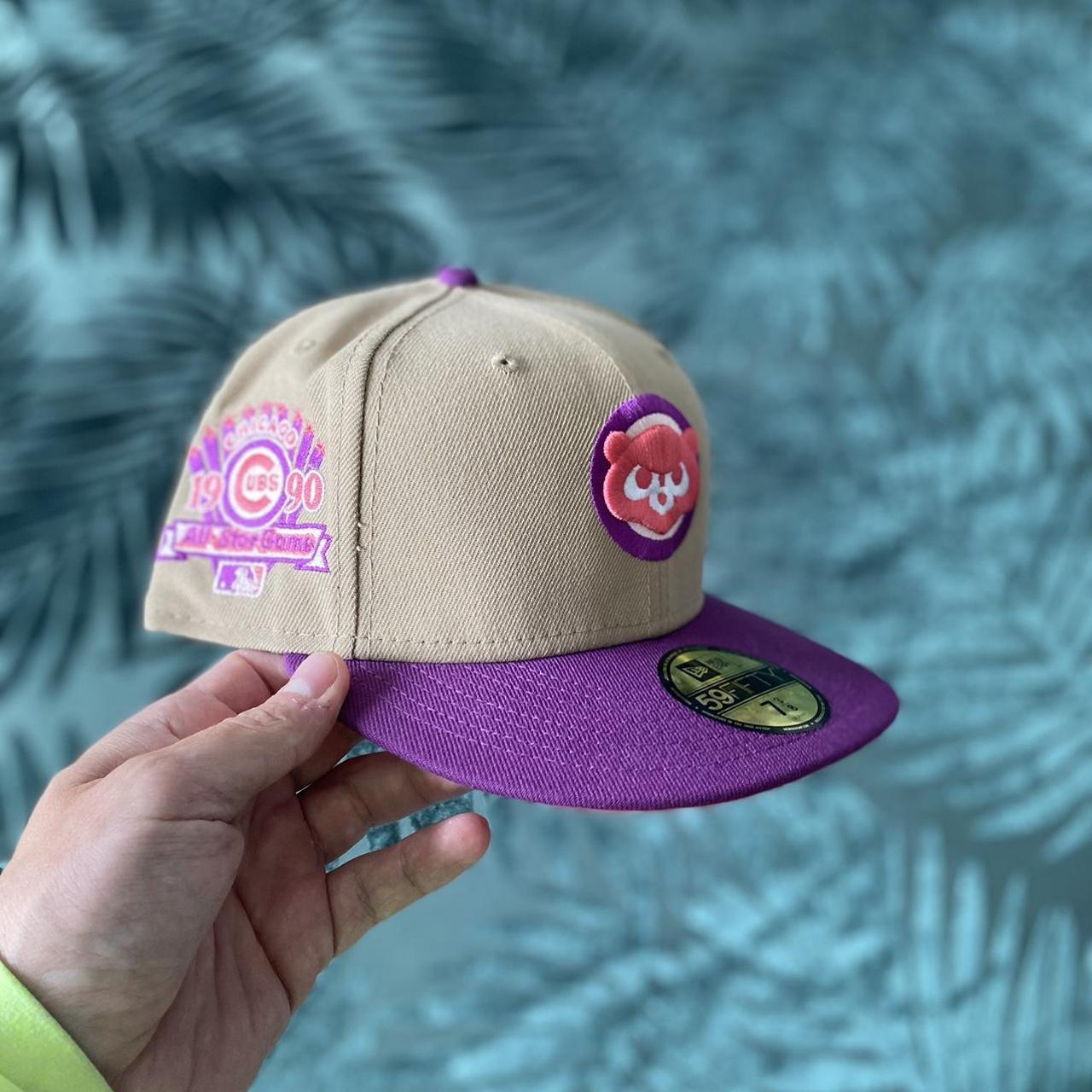 Chicago Cubs New Era 59FIFTY Fitted Hat - Lavender