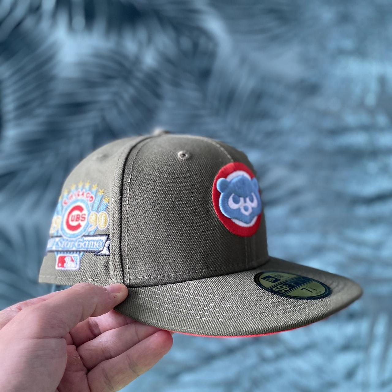 Vintage Chicago Cubs Trucker Hat Chicago Cubs - Depop