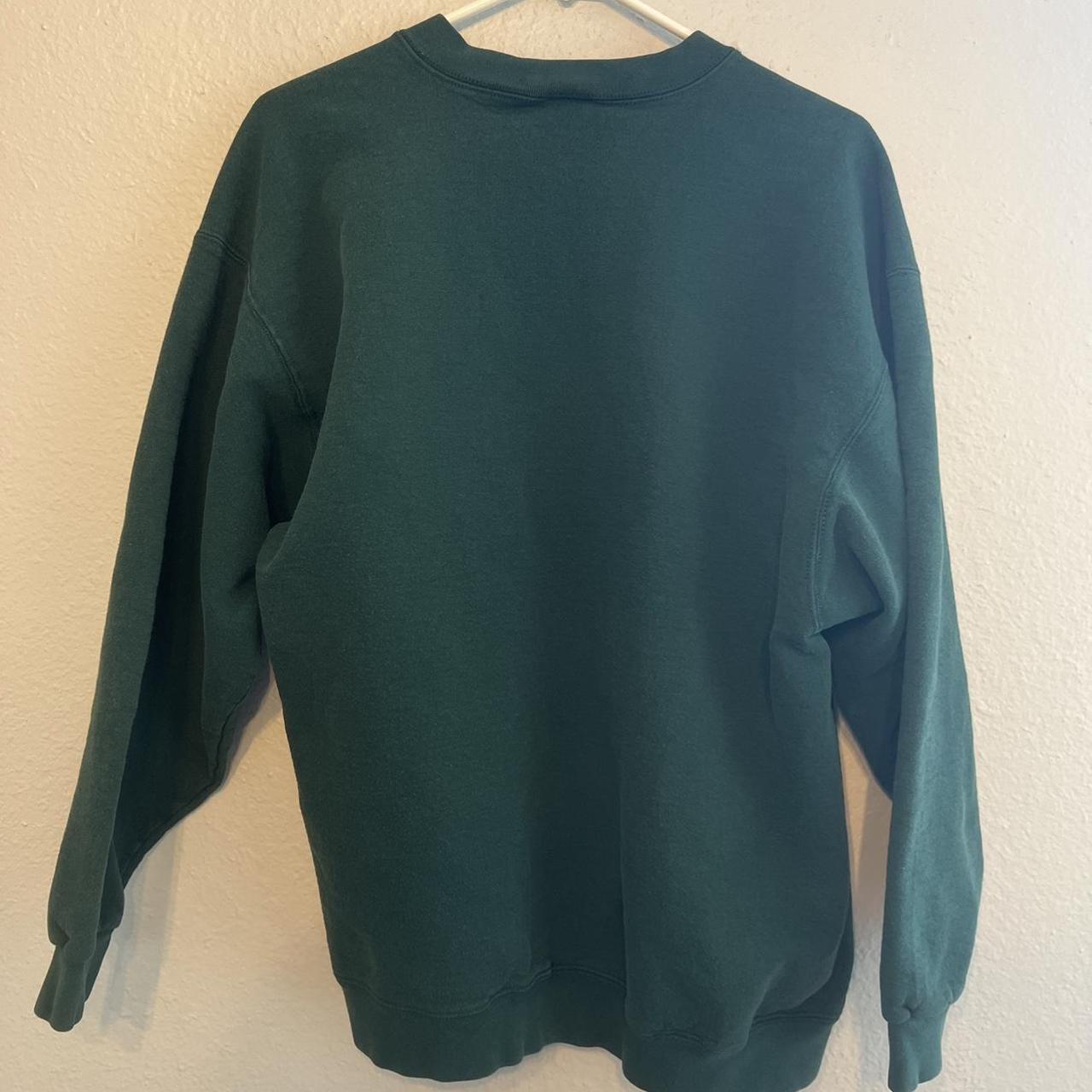 nike sweater dark green