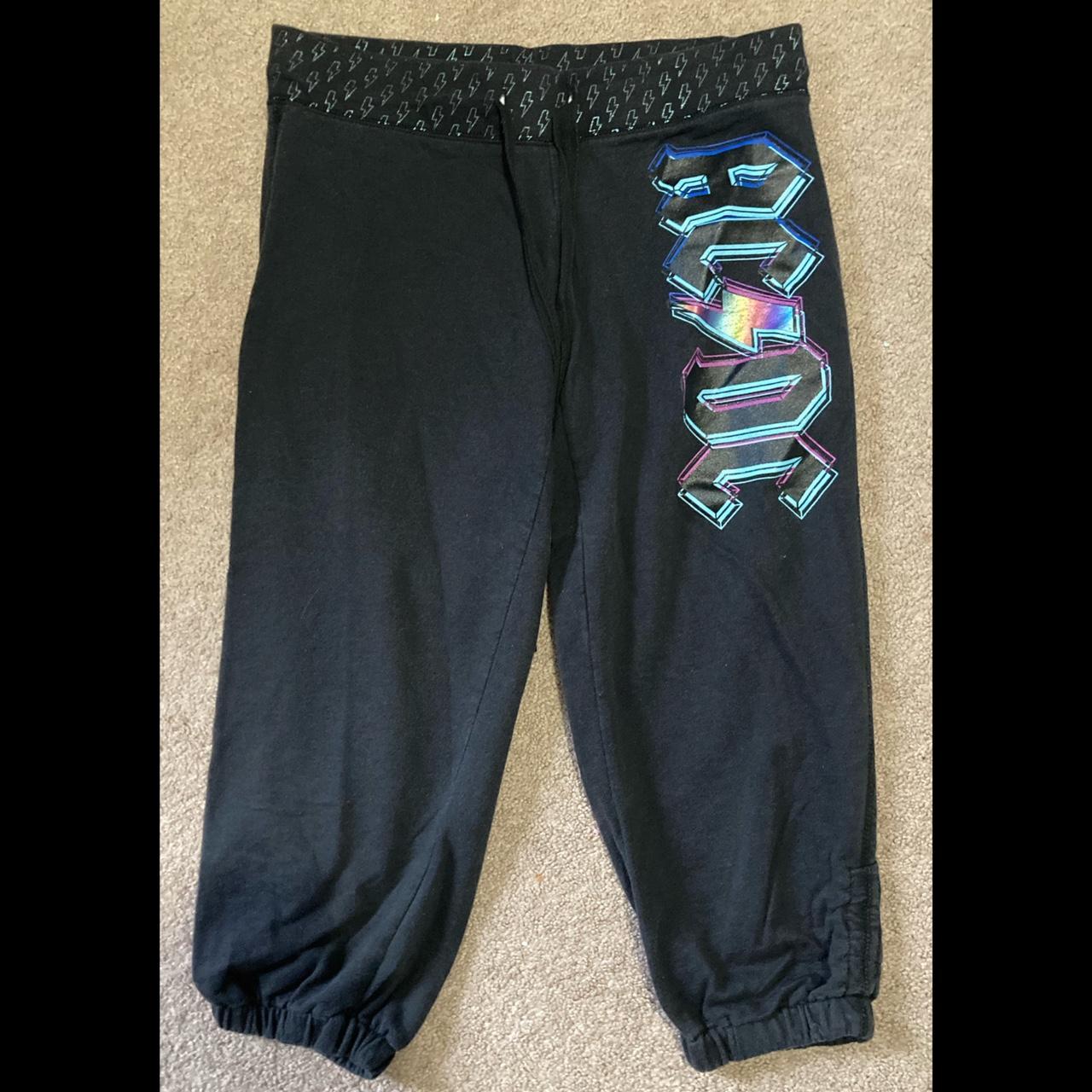 Classic early 2000's low rise sweat pants with the - Depop