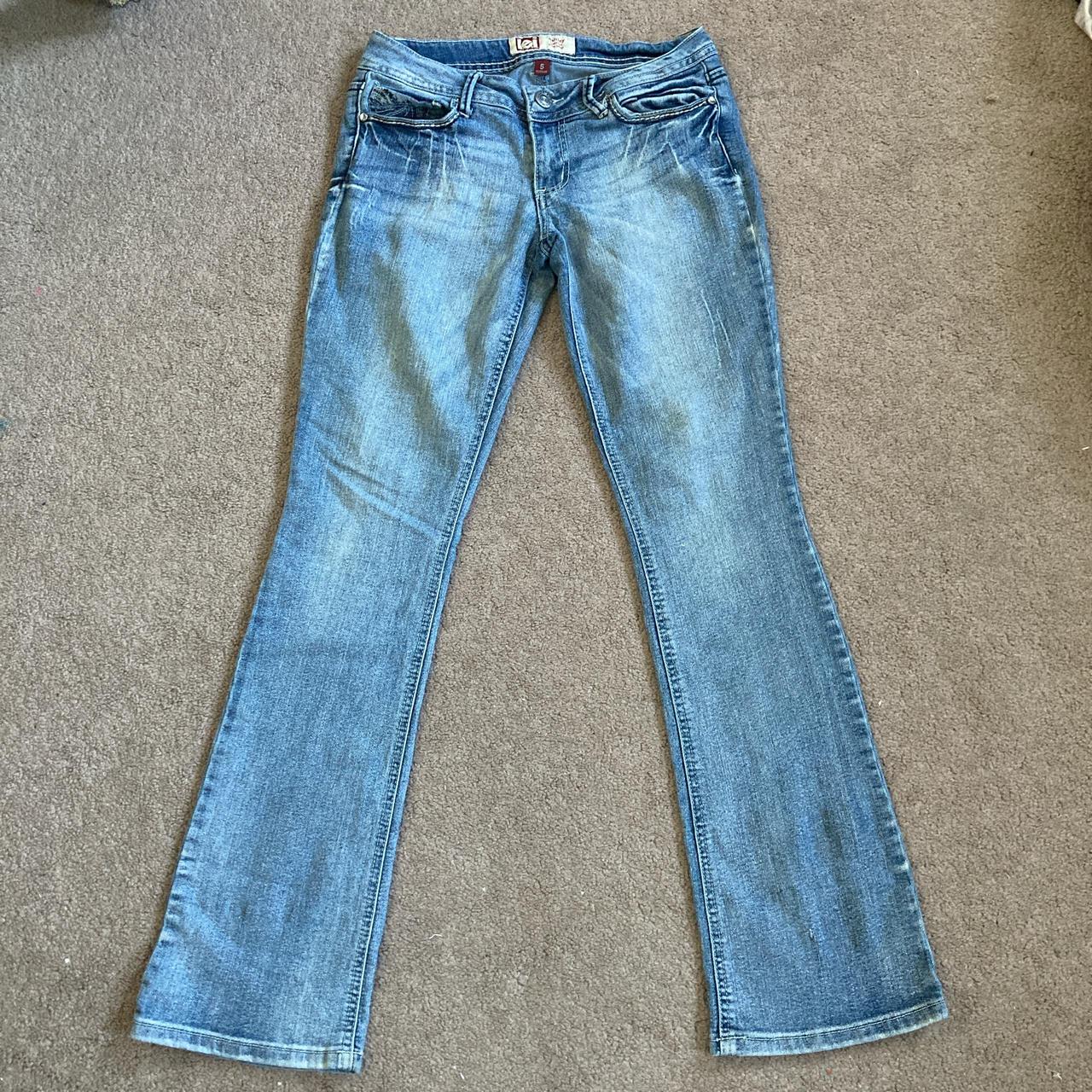 Womens y2K L.E.I lowrise jeans Womens Y2k lowrise... - Depop