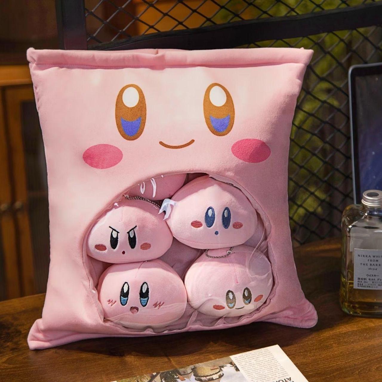 Brand new Kirby throw decoration pillow Includes: a... - Depop