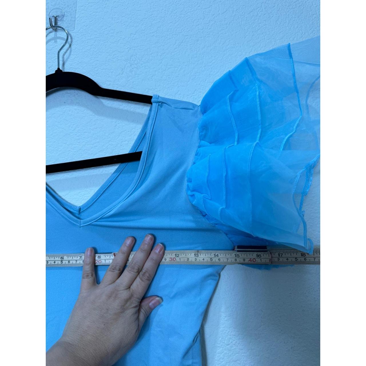 Source Unknown Women's Blouse - Blue - S – NWOT W… - image 4