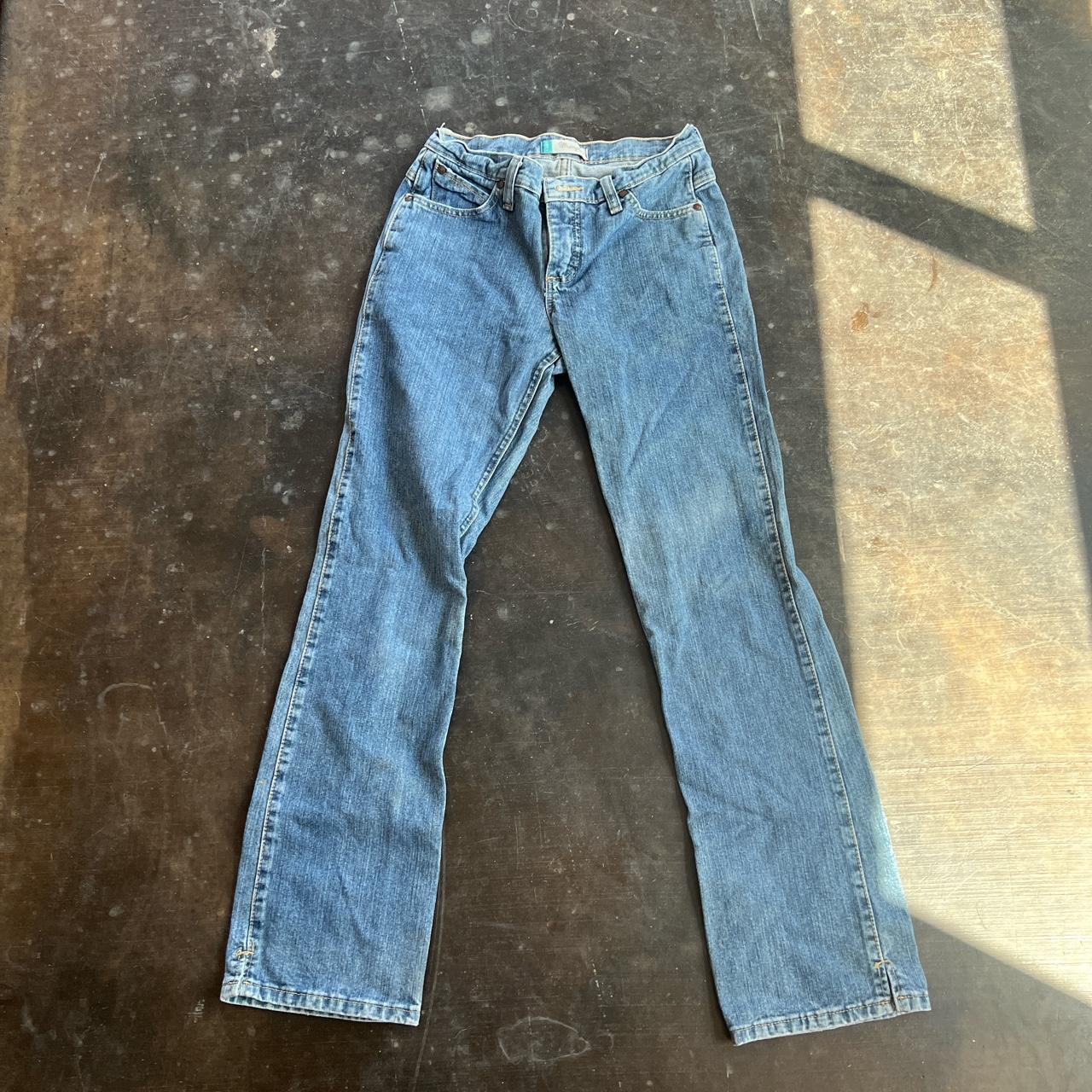 Low rise bootcut wranglers Depop