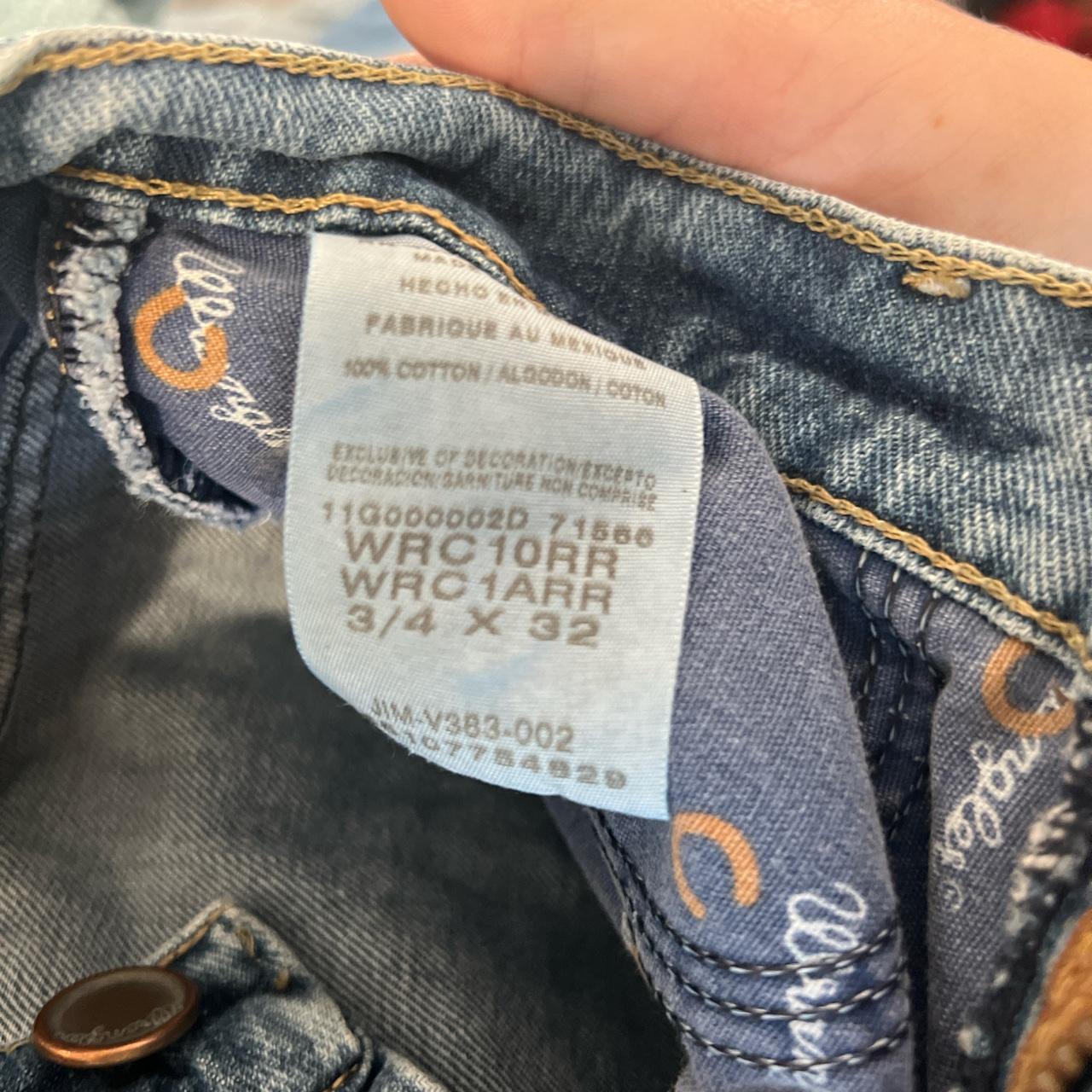 Low rise bootcut wranglers Depop