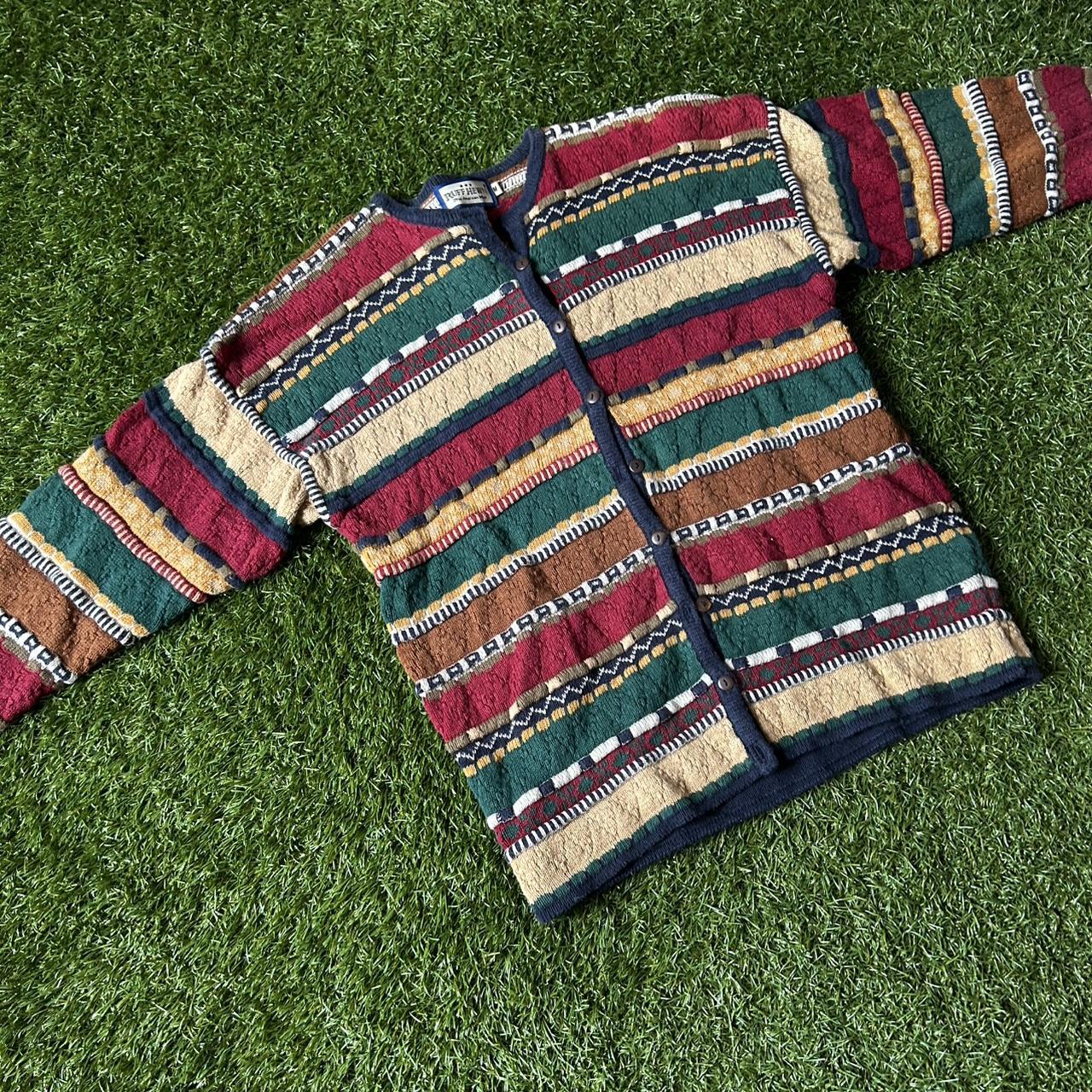 Coogi Men's Cardigan - Multi - M – Coogi style ca… - image 1