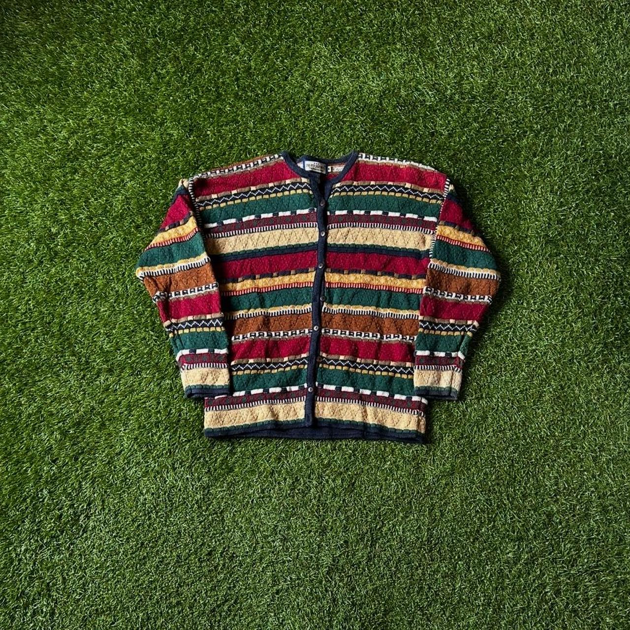 Coogi Men's Cardigan - Multi - M – Coogi style ca… - image 2