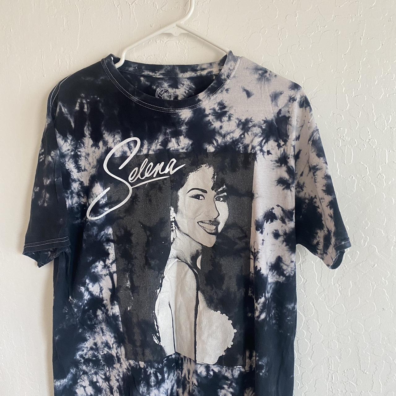 tie dye selena shirt