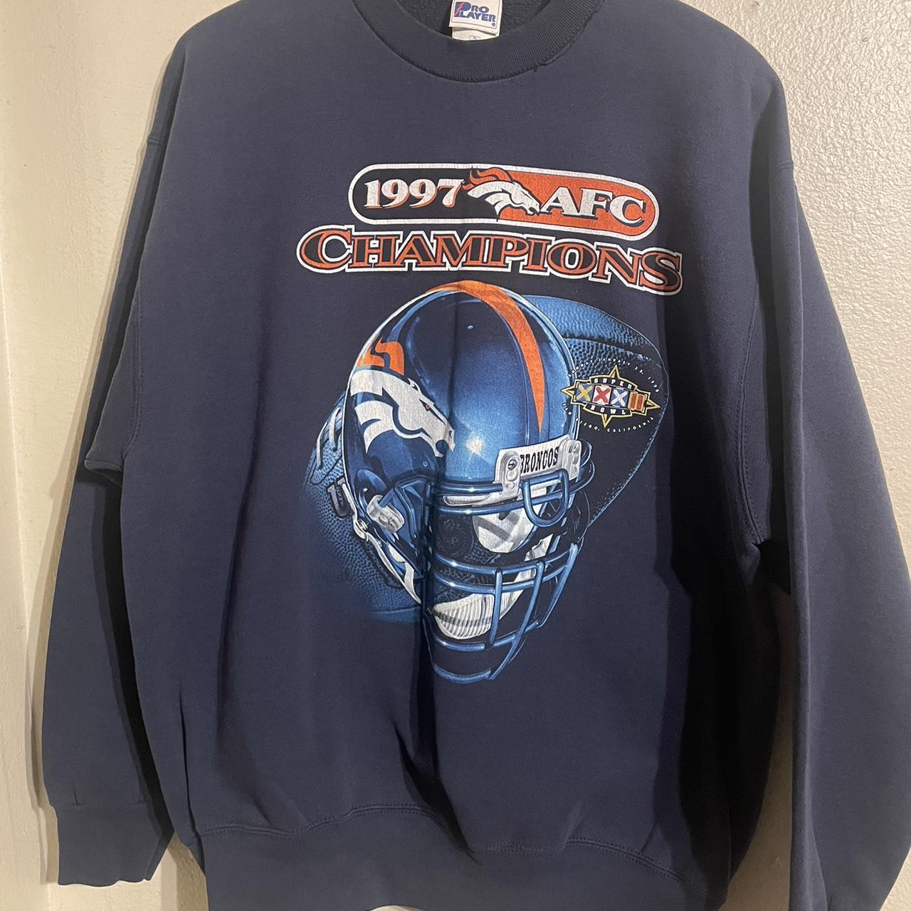 Vintage Denver Broncos 1997 deals Champions Sweater