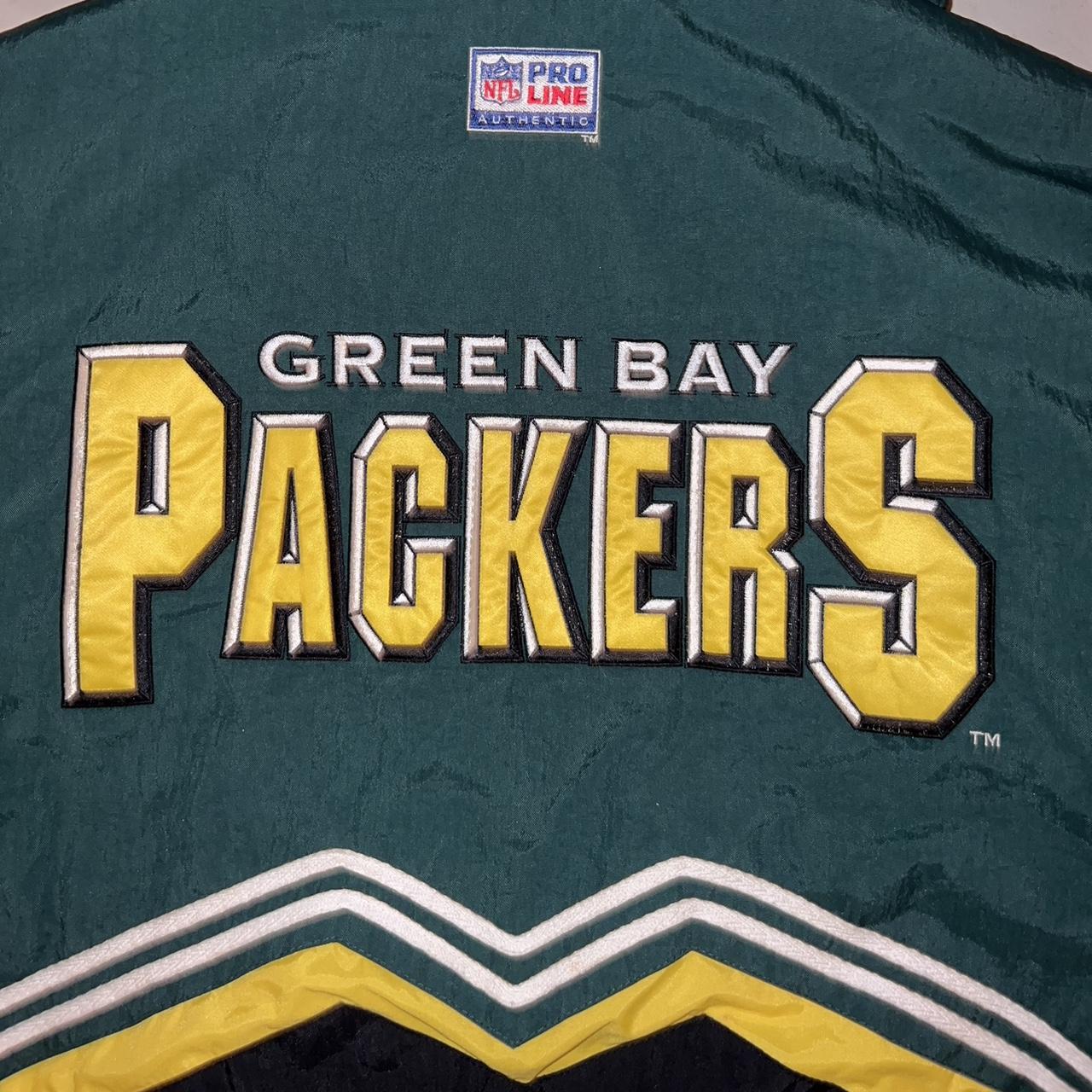 Vintage Logo Athletic Green Bay Packers Winter - Depop