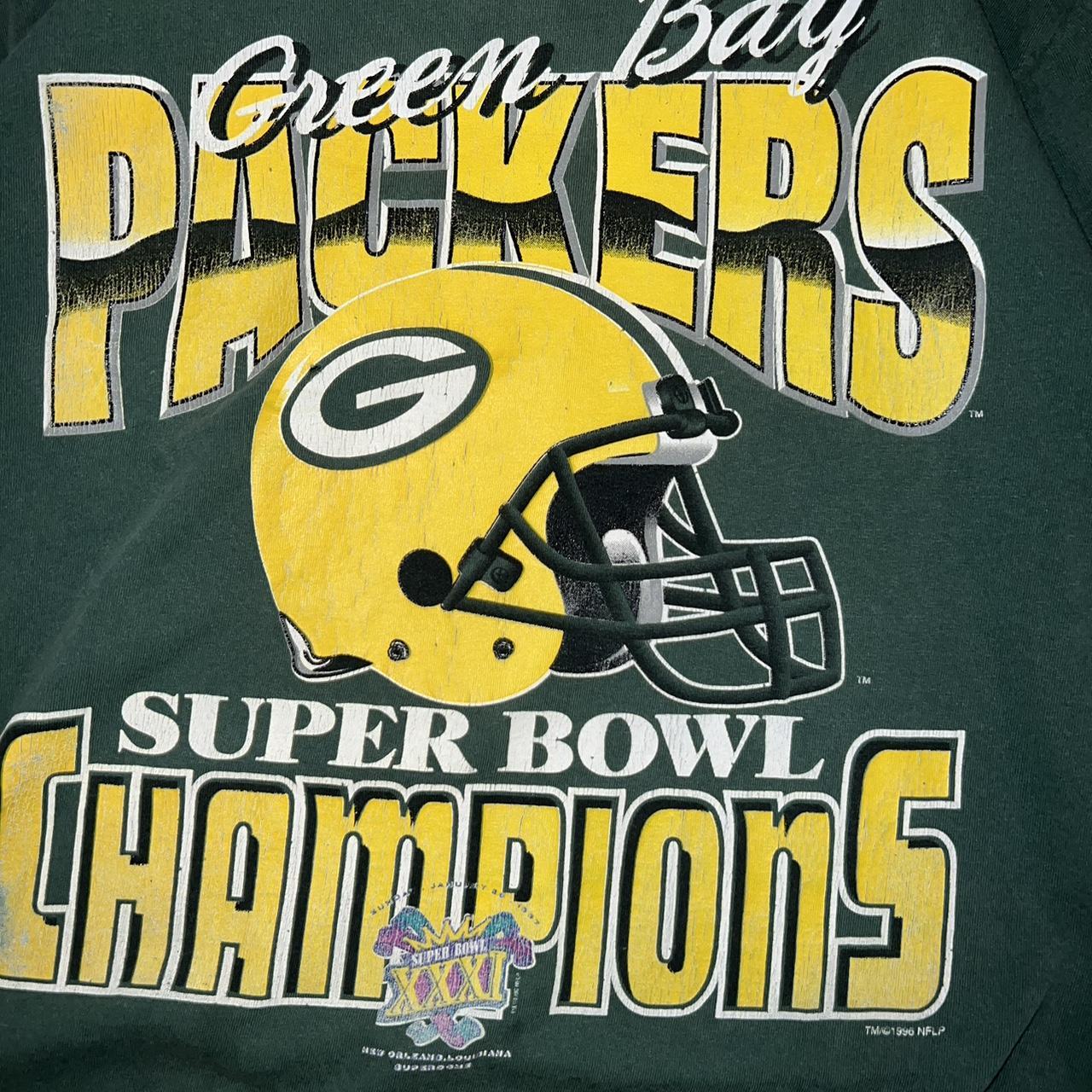 Packers Super Bowl champions tee NEVER WORN OR - Depop