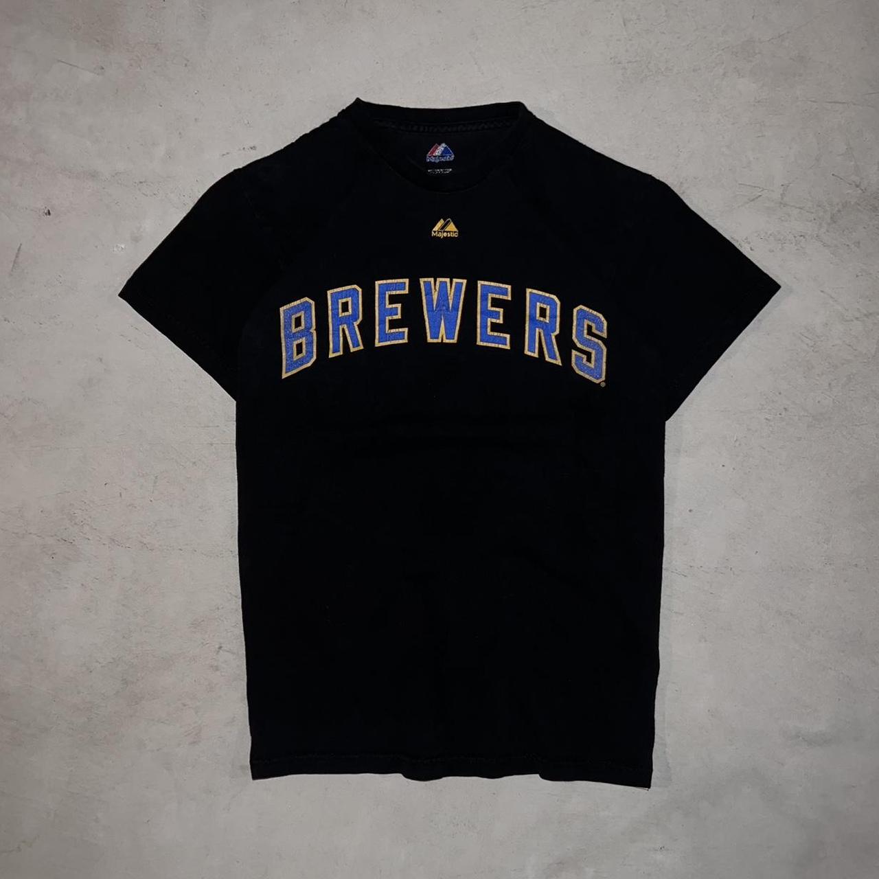 Milwaukee Brewers- Ryan Braun Jersey Excellent - Depop