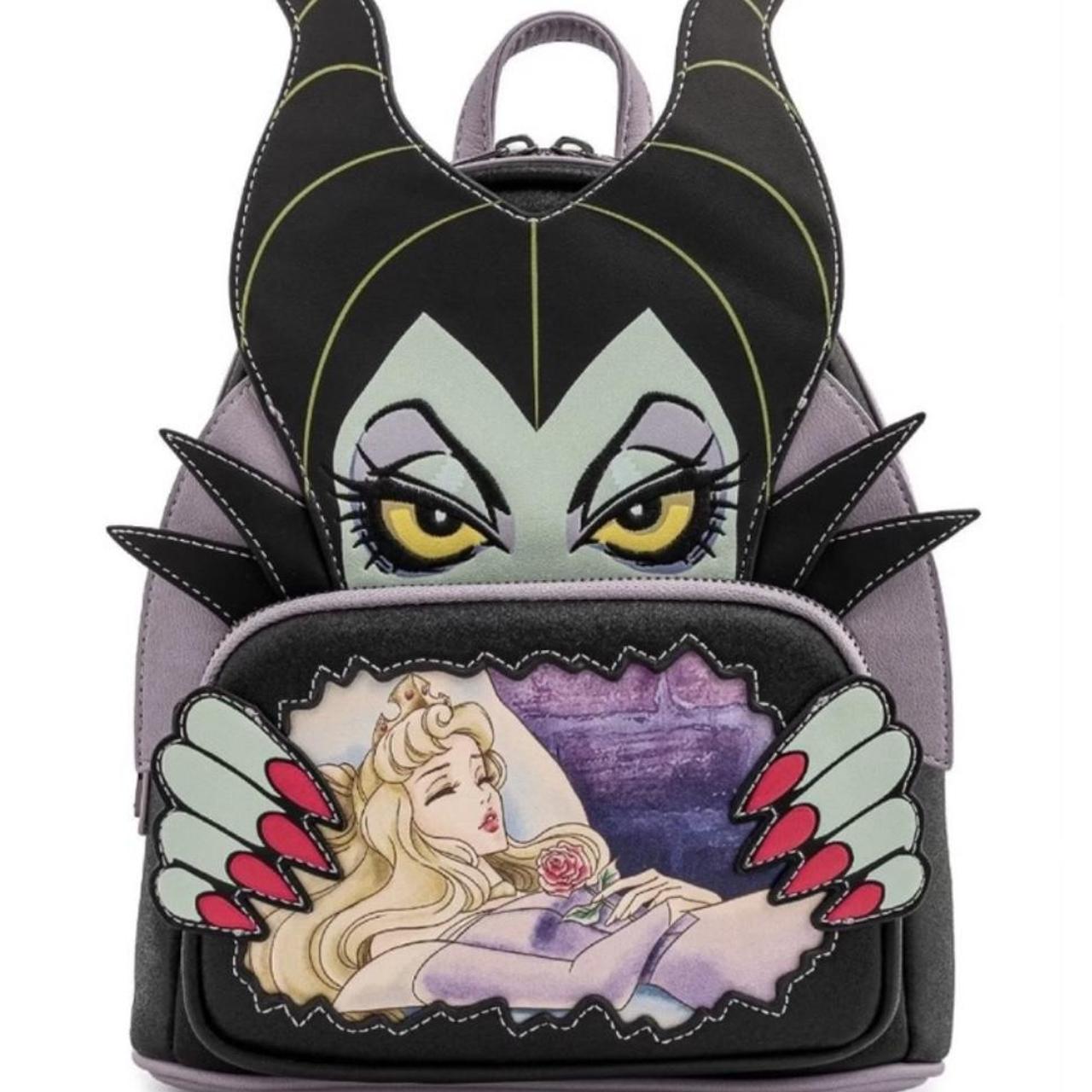 Loungefly Disney Sleeping Beauty / Maleficent Pink A - Depop