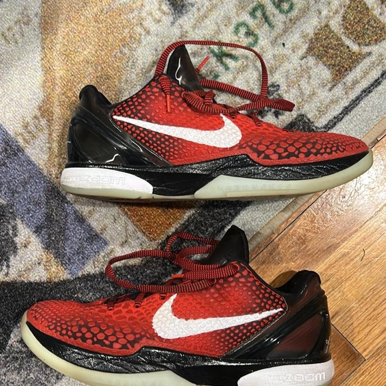 Nike Men's Sneakers - Red/Multi - US 10 – kobe 6 … - image 1