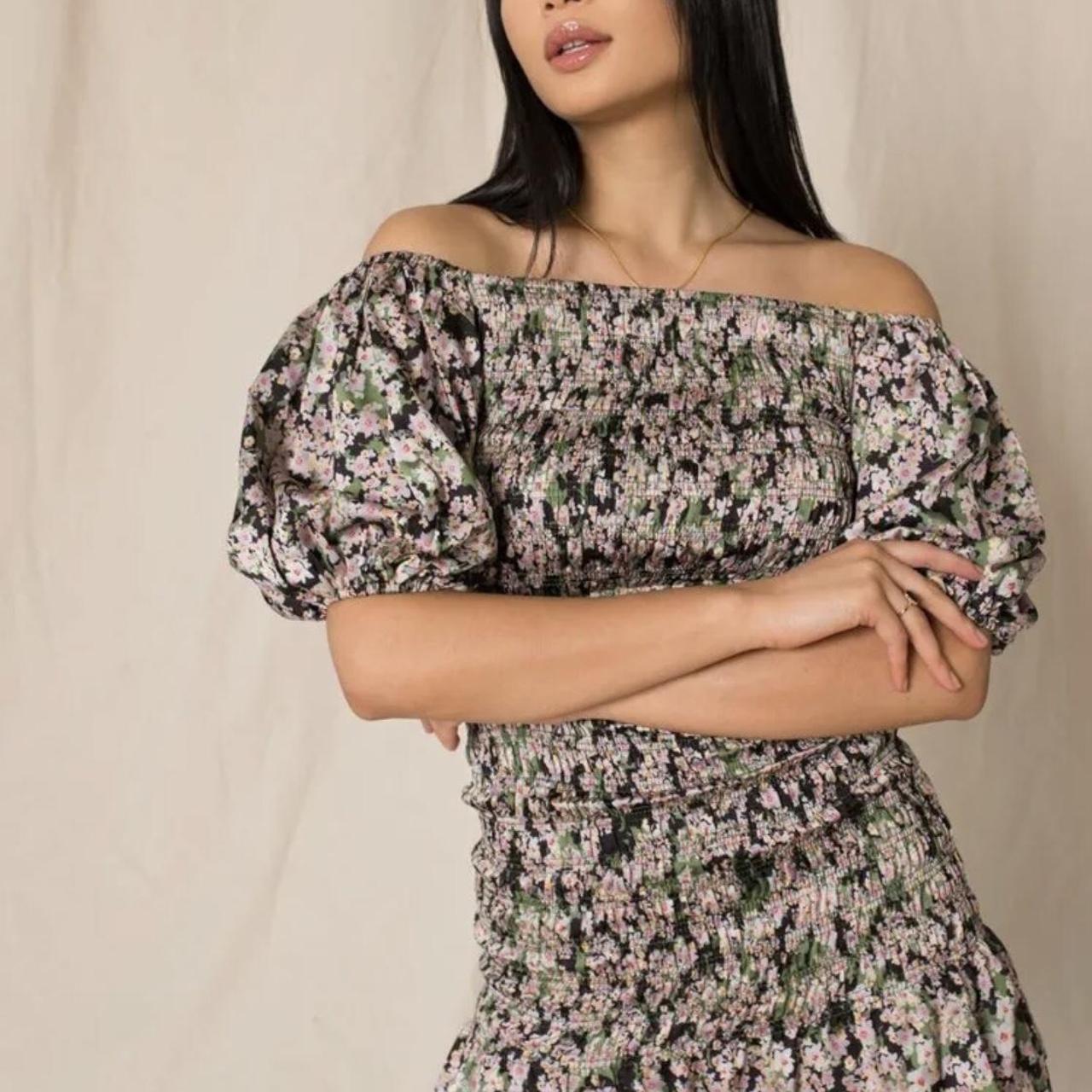 Never Fully Dressed JoJo floral holiday mini dress 8... Depop