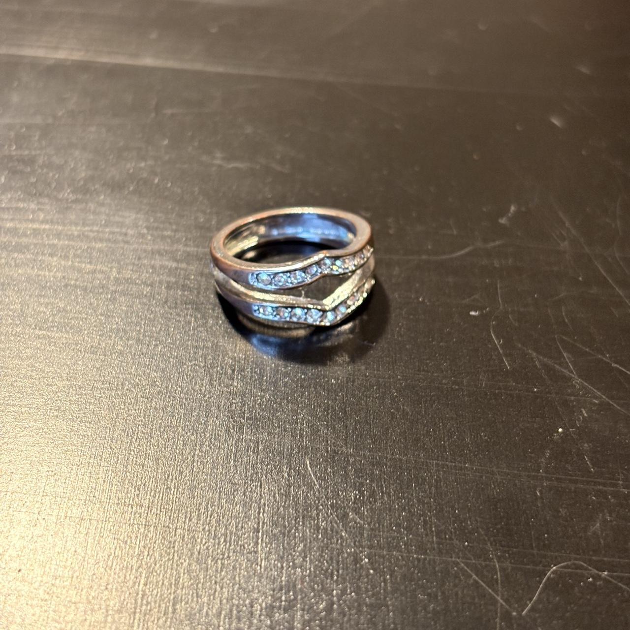 Women's Ring - Silver – Silver split ring ** slig… - image 6