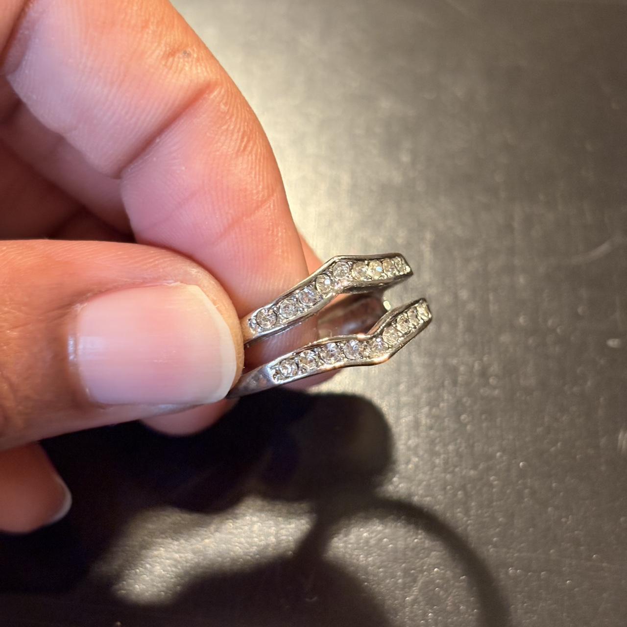 Women's Ring - Silver – Silver split ring ** slig… - image 8